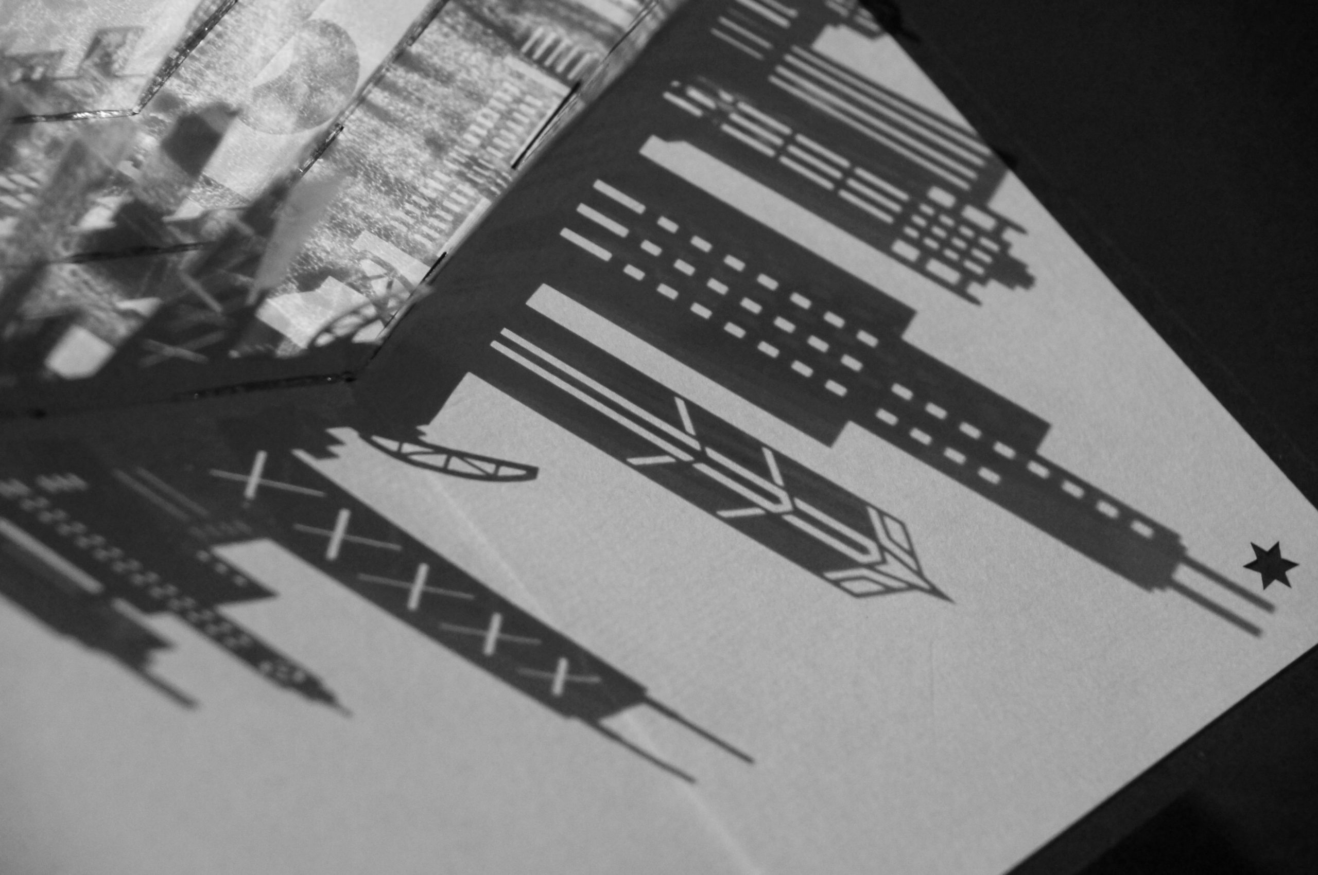 Chicago Skyline 3D Card - Image 2