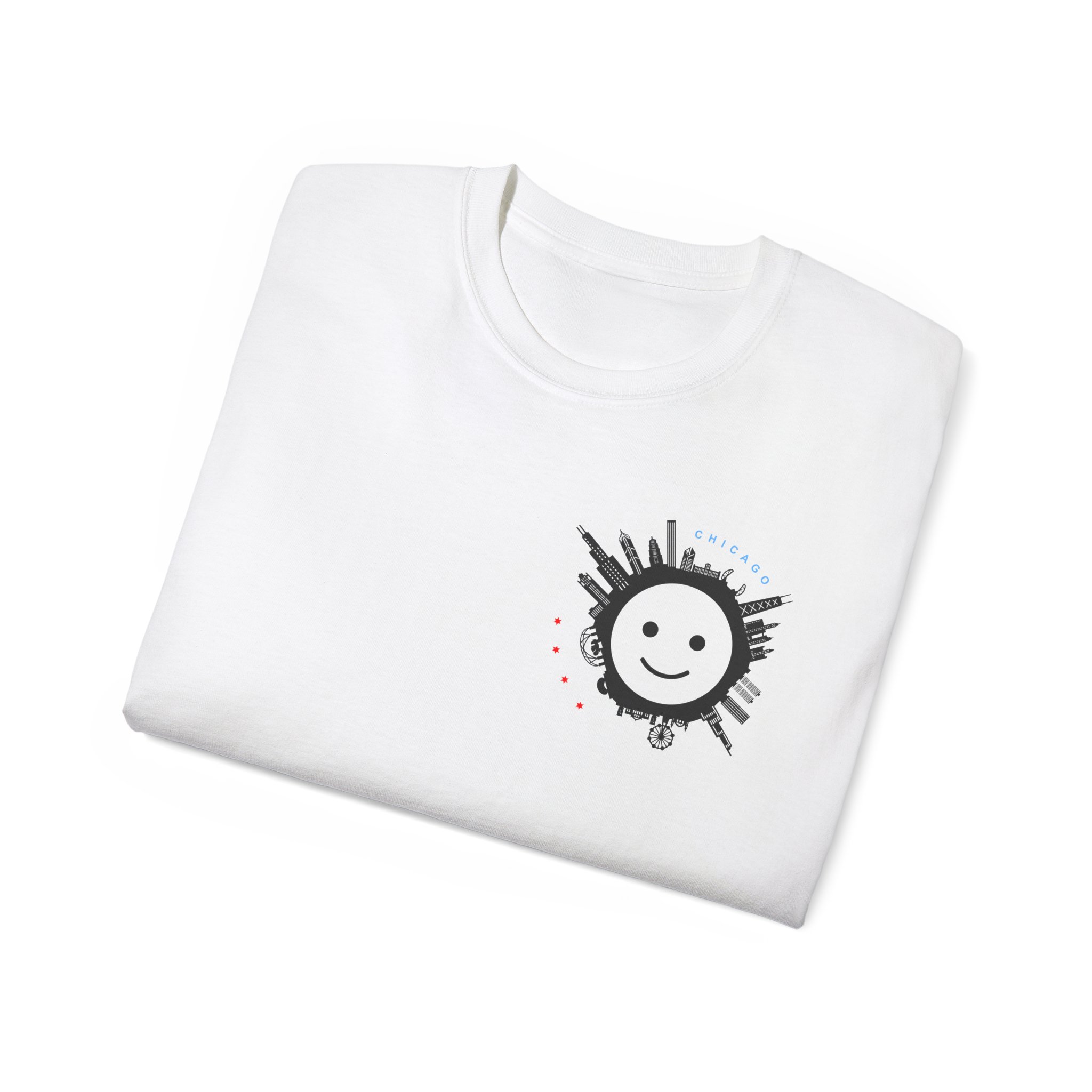 Chicago Skyline Smiley T‑Shirt - Image 6