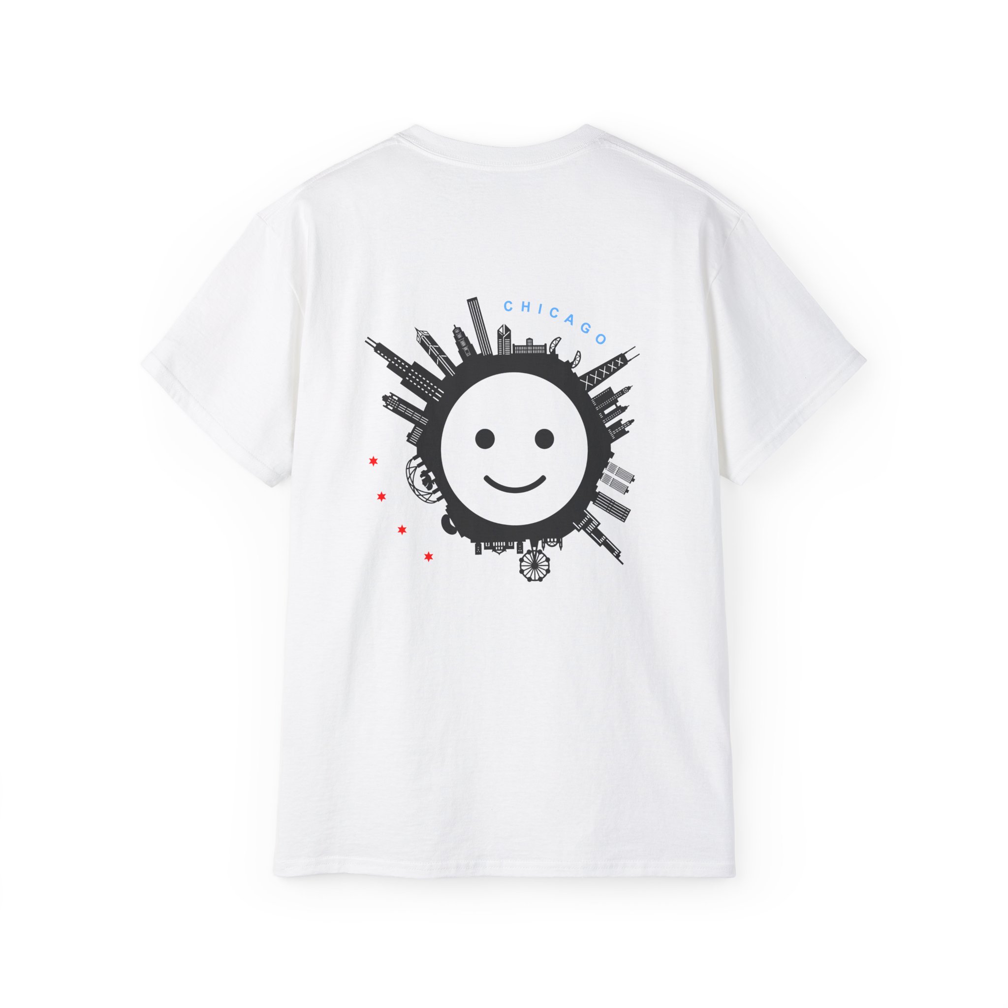Chicago Skyline Smiley T‑Shirt - Image 4